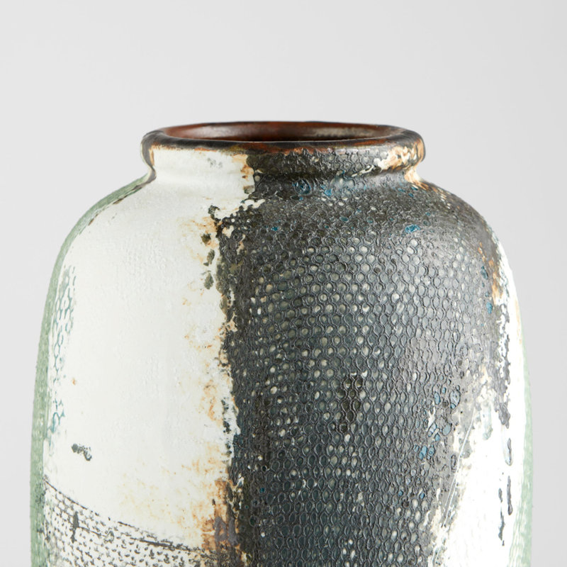 Seabrook Handmade Ceramic / Porcelain Table Vase, 17" H x 8.75" W x 8.75" D