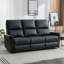Aburio 3 Seater Faux Leather Reclining Sofa-1229796146