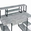 Bureau avec tablettes ouvertes et huche-1109032271