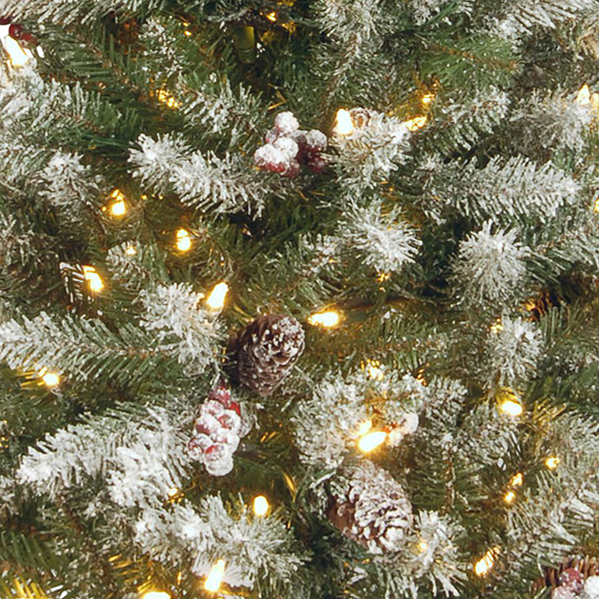 Pre-Lit Fir Christmas Tree, 4.5' H