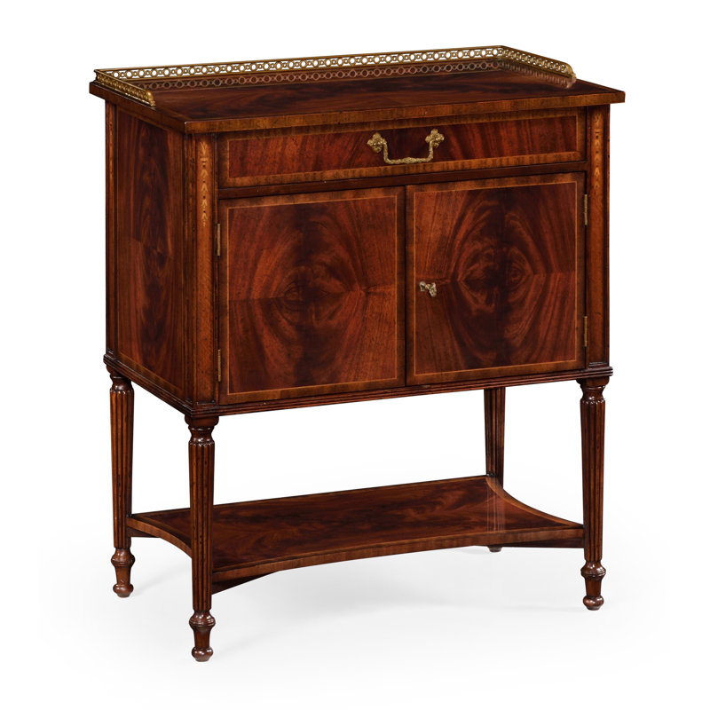 Buckingham 30'' W Nightstand, Medium Antique Mahogany