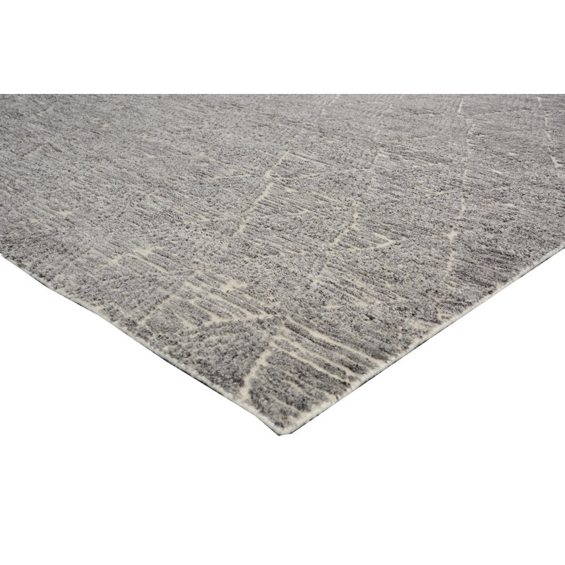 Hand Knotted Wool Geometric Indoor Rug