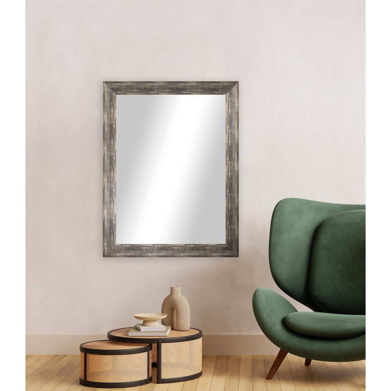 Engineered Wood Mirror, 56" x 33"
