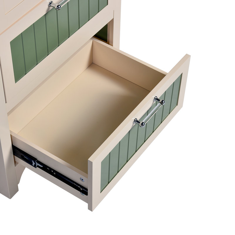 24'' Single Bathroom Vanity With Ceramic Top