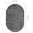 Hammersmith Grey Solid Shag Area Rug-356804667