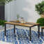 Table de salle à manger de patio
