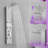 3-way Diverter Rainfall Shower Tower Panel System with Rainfall Waterfall Shower Head and Shower Wand in Chrome Nickel-91485638