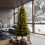 7.5' H Lighted Artificial Fir Christmas Tree