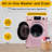 Equator All-in-One Washer Dryer VENTLESS/VENTED PET 1.62cf/15lbs+Portability Kit-109360268