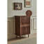 Armoire d'appoint en verre de style Mid-Century
