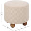 Pouf rond Bronislava
