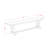 V-Style Modern Dining Bench with Wood Seat, Linen White-1349590781-1349590657