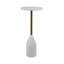 Table d'appoint en marbre 24 po Vanzella