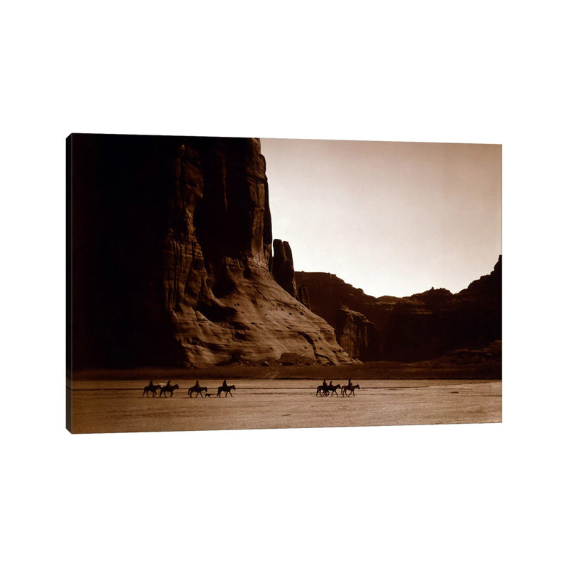 Canyon De Chelly, Navajo - Wrapped Canvas Print, 20.32 cm H x 30.48 cm W
