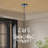 Kuol 6-Light Dimmable Champagne Flower Crystal Empire Chandelier-1156907418