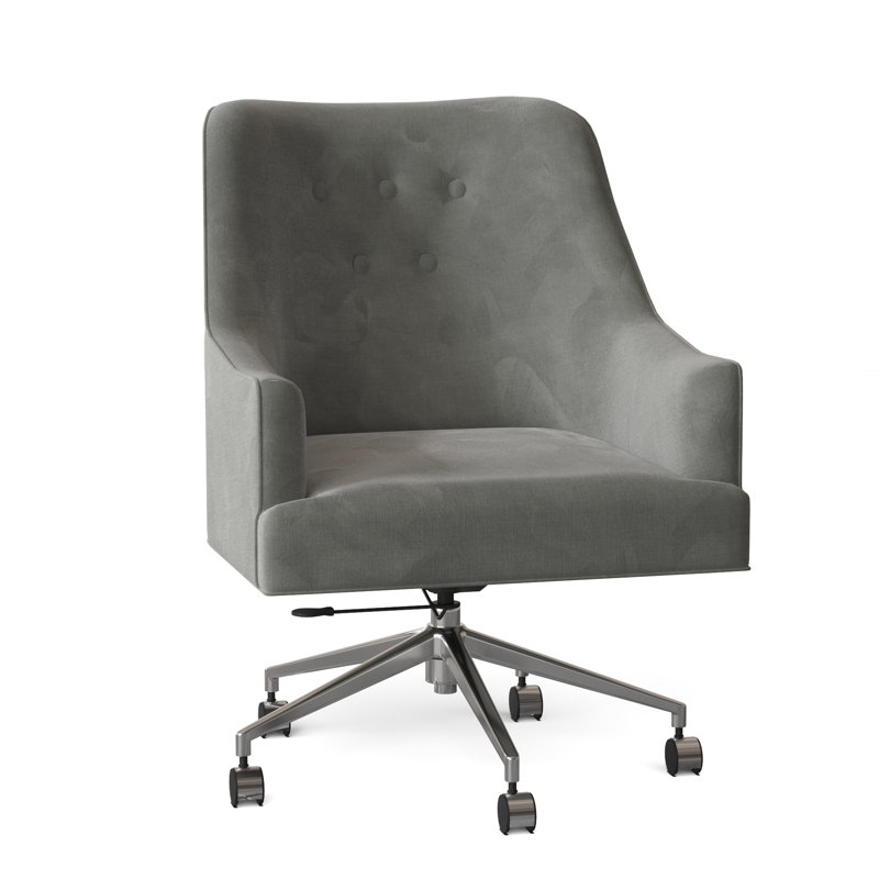 Devin Office Chair, Pewter (9953 65)
