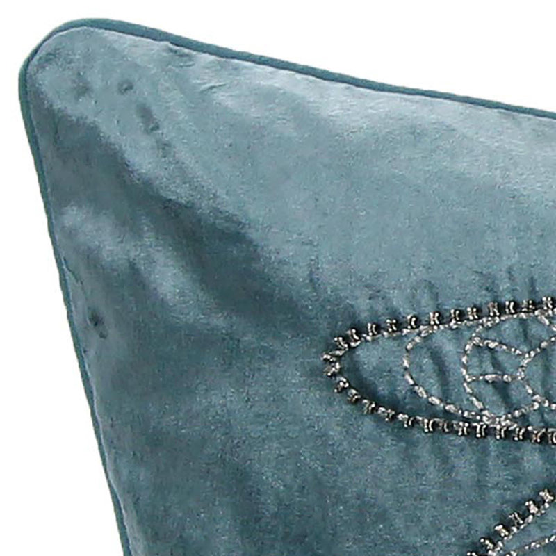 18" x 18" Indoor Throw Pillow, Turtle Turquoise