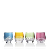 Waterford Mixology Colour Tumbler 8.5floz, Mixed Pattern, Set of 4