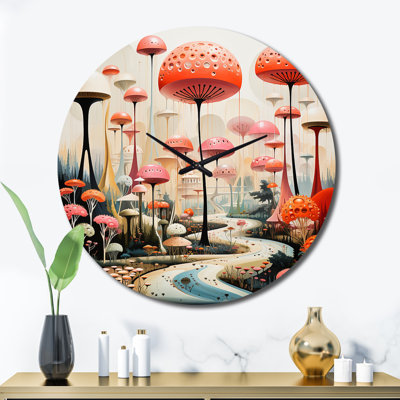 Clarkdale - Horloge murale Mid-Century