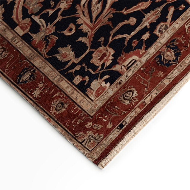 Tapis turc intérieur et extérieur brun, Rectangle 9 pi x 12 pi