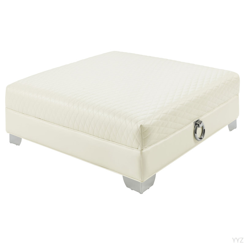 Repose-pieds Pearl White