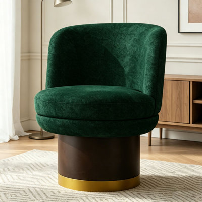 Fauteuil d'appoint pivotant à 360 °