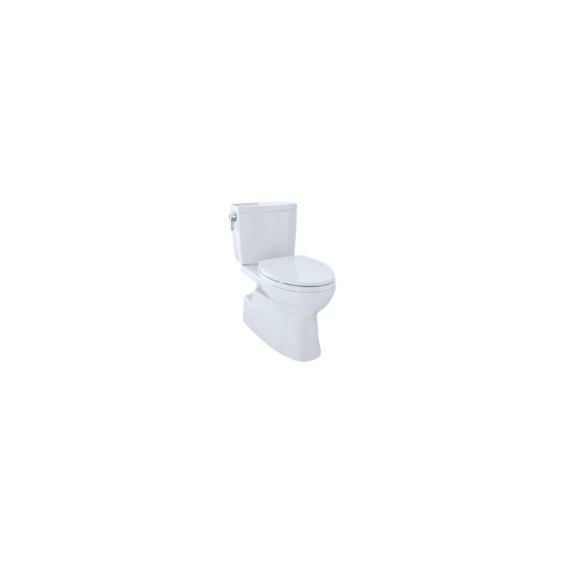 Vespin® II 1 GPF Elongated Two-Piece Toilet, Left-Hand, Cotton