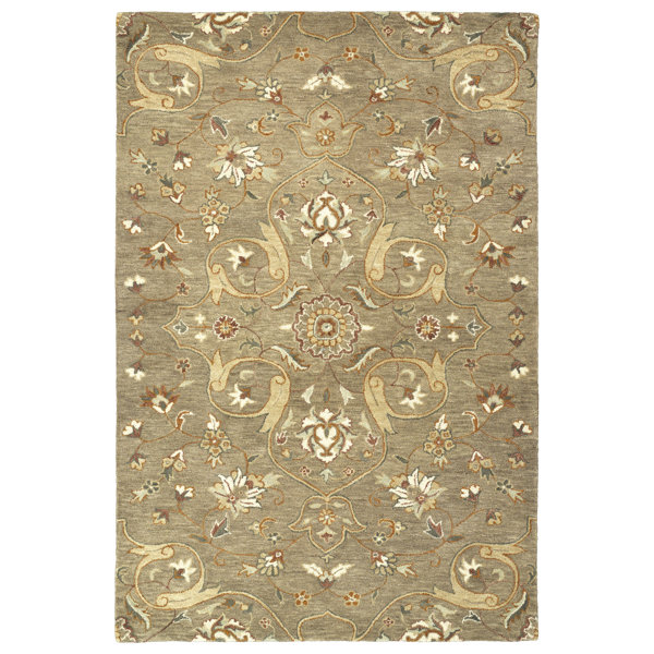 Charlton Home® Fischer Hand-Tufted Light Brown Area Rug & Reviews ...