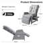 Outdoor Lounge Chair with Ottoman-845320740