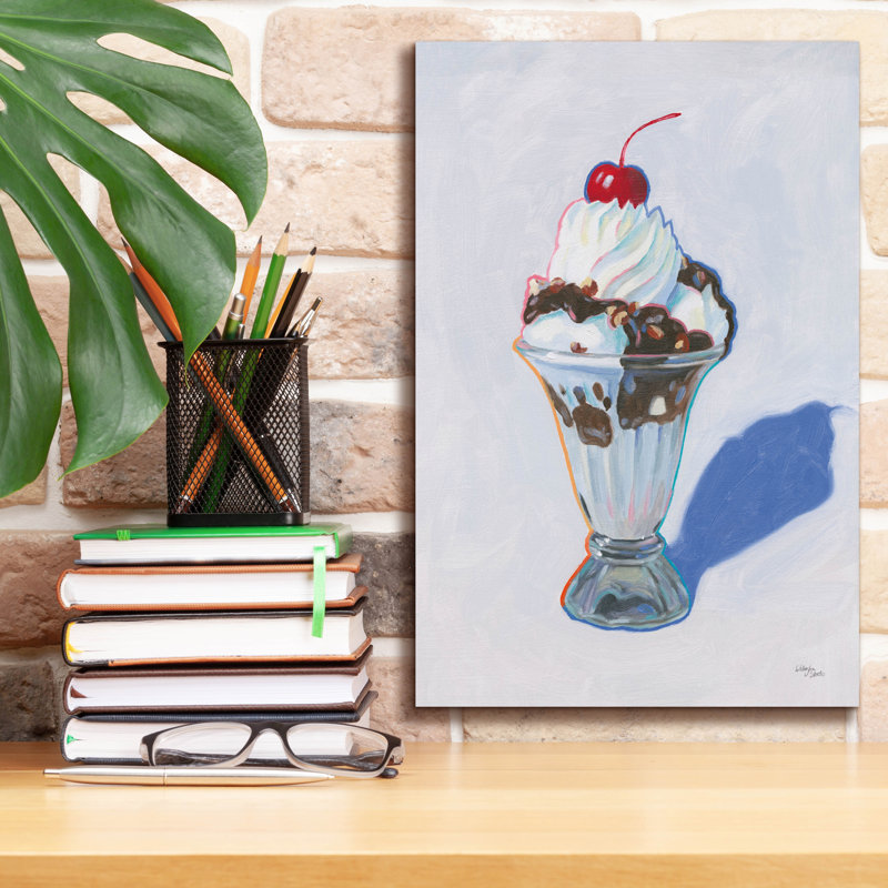 Toile épique «Sundae» par Wellington Studio, 18 po x 26 po, H 18 po x l 12 po x P 0,75 po