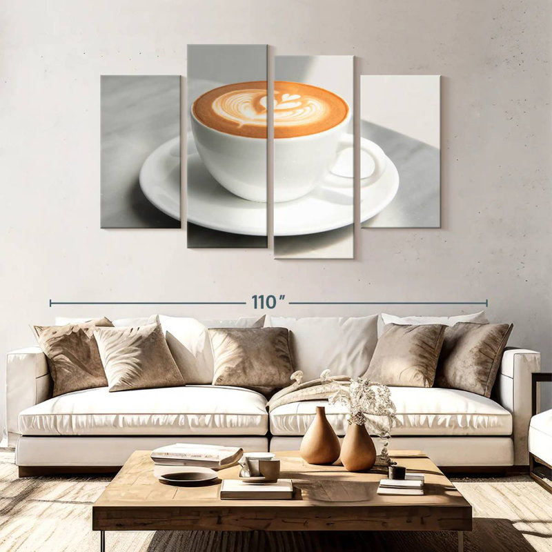 Yarlin Craft Latte, 54" H x 84" W