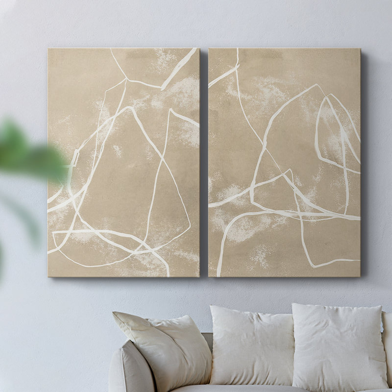 Toile tendue avec filet neutre I-Premium Gallery - prêt à être accroché, H 36 po x l 24 po