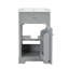 Meuble-lavabo peu encombrant de 20 po avec lavabo et rangement intégrés | Idée cadeau