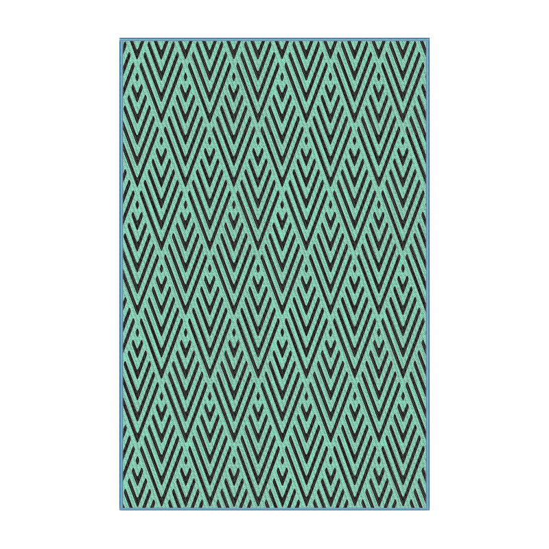 Tapis vert / noir Izquierdo, Rectangle 5 pi x 7 pi