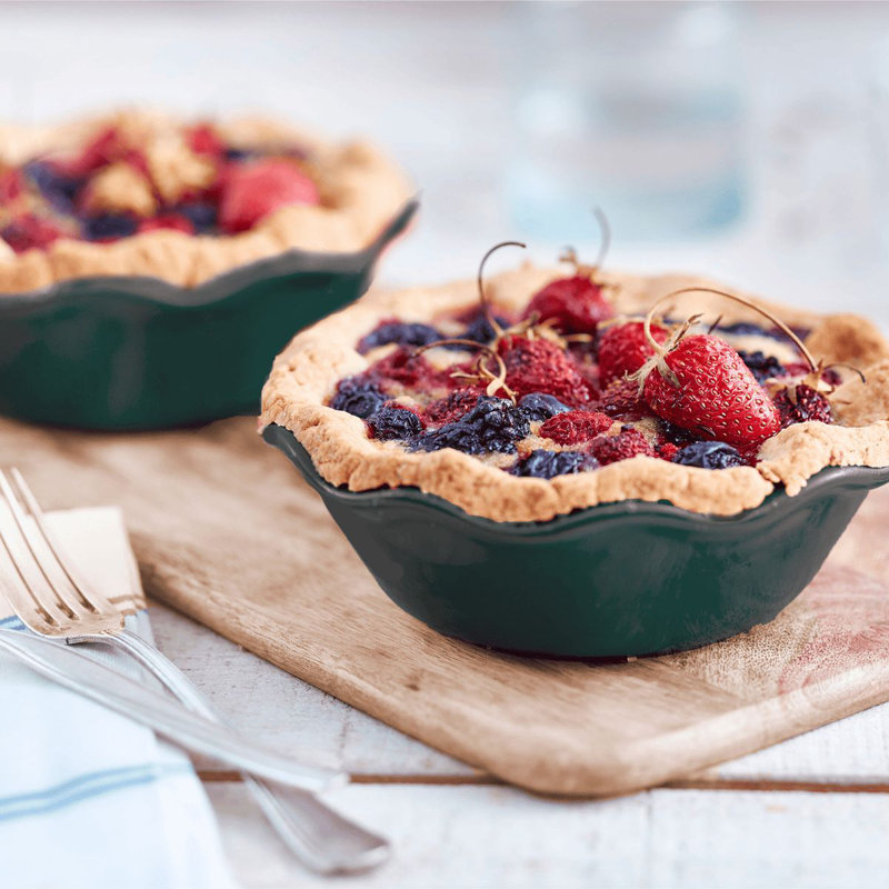 Evergreen Mini Pie Dish Set Of 2