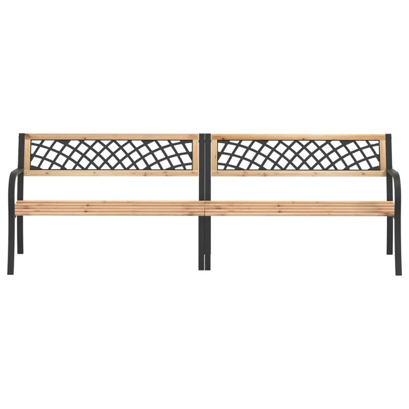 Aashia Steel Outdoor Bench