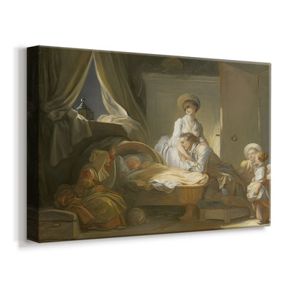 The Visit to the Nursery-Jean-Honoré Fragonard-Gallery Wrapped Canvas-c. 1775