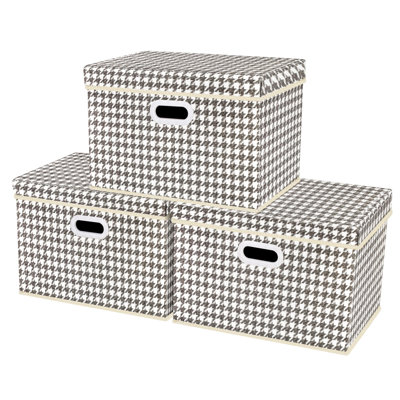 Ebern Designs Fabric Decorative Bin