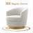 Jalivia 29'' W Velvet Upholstered Swivel Barrel Chair -1777336359