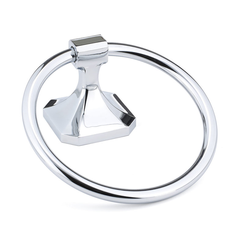 Riviera Towel Ring, Chrome