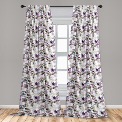 Semi Sheer Curtain Pair