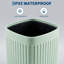 Poubelle de cuisine en métal de 6,8 litres (1,8 gallon) – Étanche, petite poubelle décorative pour salle de bain, bureau, chambre – Verte-135945787