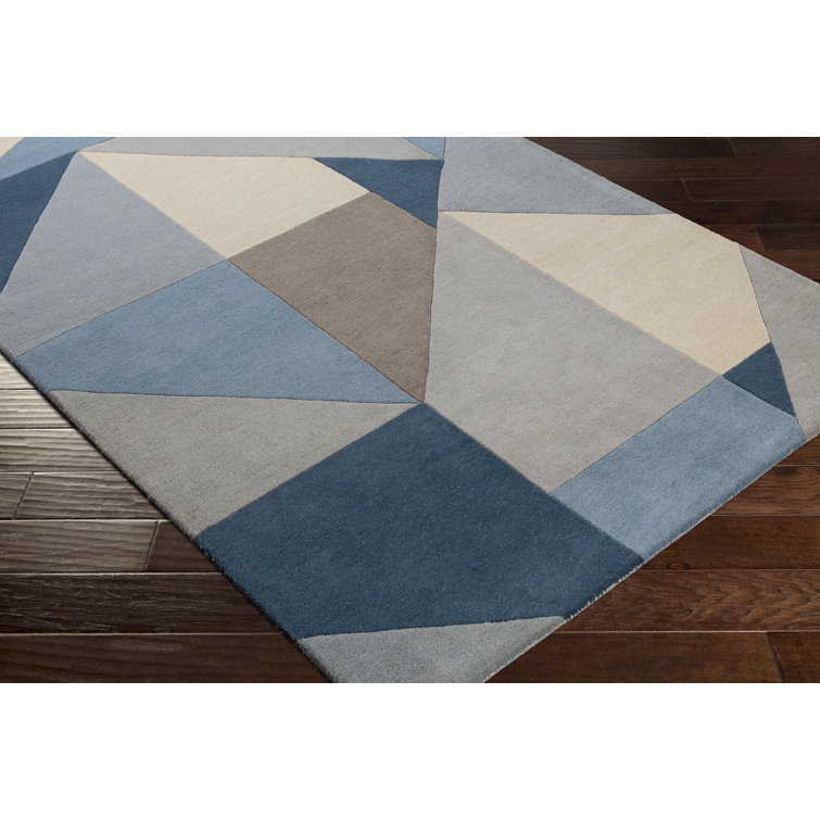 Bamse Wool Geometric Indoor Rug