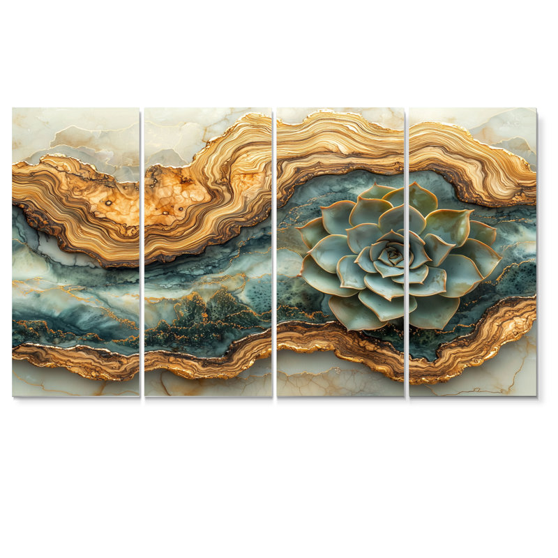 Samaire III - Art - Pour le salon, H 28 po x l 48 po, 4