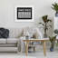 «Family Rules», impression encadrée noire simple sous verre, conception par SD Graphics Studio-2055790337-2055790349