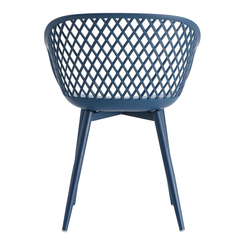 Piazza Patio Dining Chair, Blue