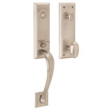 Cody Handleset with Deadbolt and Door Lever and Rosette