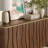 Accent Sideboard Buffet Wooden Credenza Storage Cabinet With 4 Doors-1680576520