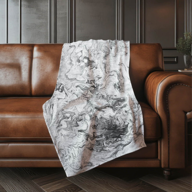 Jeté en sherpa Addison Sherpa ASB603, Gris