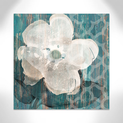 Crème de fleur, peinture sur toile sans cadre